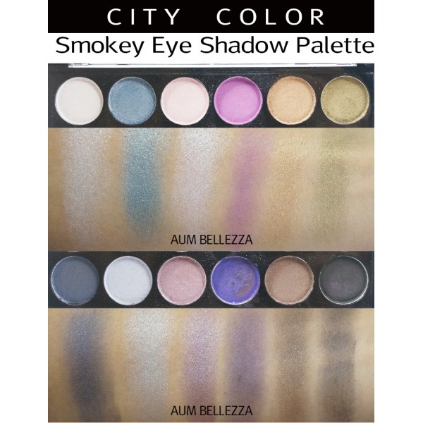 jual city color smokey eye shadow palette domidoki store jual city color smokey eye shadow palette domidoki store