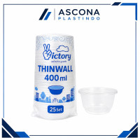 VICTORY Thinwall ROUND BOWL 400ML